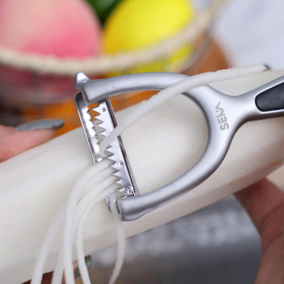 Dụng Cụ Nạo Củ Quả Seka Lưỡi Thép Phủ Niken Không Gỉ Cán Chống Trơn Trượt Siêu Bền Đẹp Siêu Sắc Bén