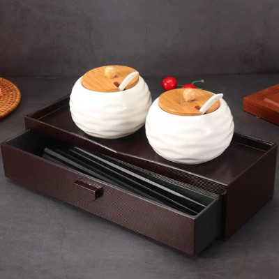  HỘP ĐỰNG MUỖNG  ĐŨA ĐỂ GIA VỊ CÓ NGĂN KÉO – THIẾT KẾ SANG TRỌNG & TIỆN LỢI 