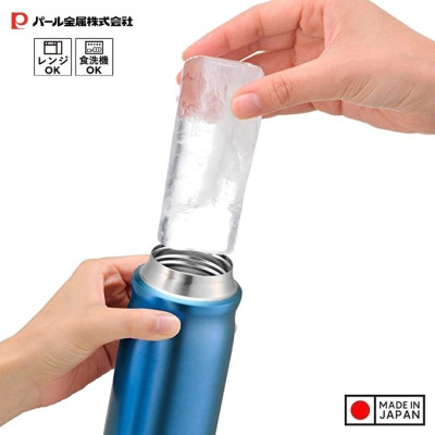 Khuôn làm đá có nắp 4 viên size lớn Pearl Metal Coolland Ice - Hàng nội địa Nhật Bản |#Made in Japan| |#Nhập khẩu chính hãng|