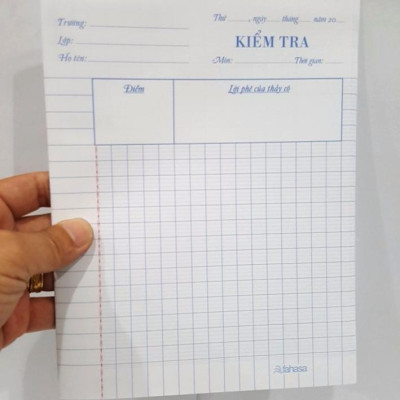 Giấy Kiểm Tra Kẻ Thường