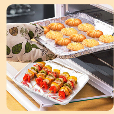 Cuộn giấy bạc nướng, giấy nến làm bánh 5 mét, dùng cho nồi chiên không dầu, lò nướng