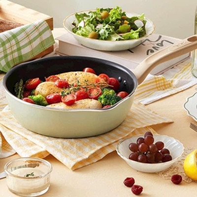 Chảo Tefal G1662524 có nắp - 22cm Hàng chính hãng