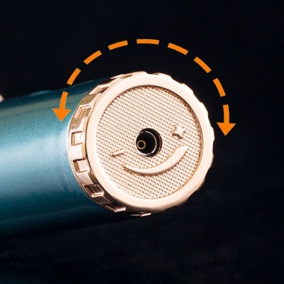 Vỏ Hột Quẹt Bật Lửa Gas Jobon ZB-317 Khò 1 Tia Vòi Xoay 50 Độ - Nhiều Màu