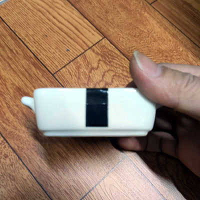 Dĩa sứ chấm mắn đựng gia vị 2 quai Casa Zen chuẩn Hàn Quốc