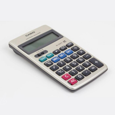 Máy tính Casio HL-122TV chính hãng nhỏ gọn bỏ vừa túi áo