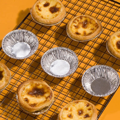 Sét 250 đế cốc chén giấy bạc lót khuôn nướng bánh , hàu  Tart trứng , bát đựng gia vị , nước chấm tiện lợi , khả năng chịu nhiệt cao