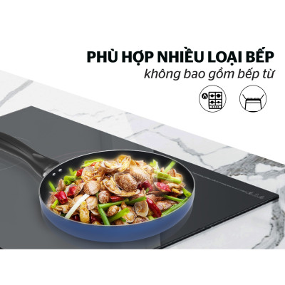 CHẢO TRƠN CHỐNG DÍNH SUNHOUSE SAVING SV24 - Hàng Chính Hãng