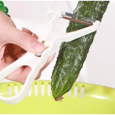 Dụng cụ nạo vỏ lưỡi xoay inox Echo Metal, thiết kế nhỏ gọn, không chiếm diện tích - nội địa Nhật Bản 