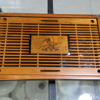 Khay Trà Gỗ Tre Trúc Cao Cấp