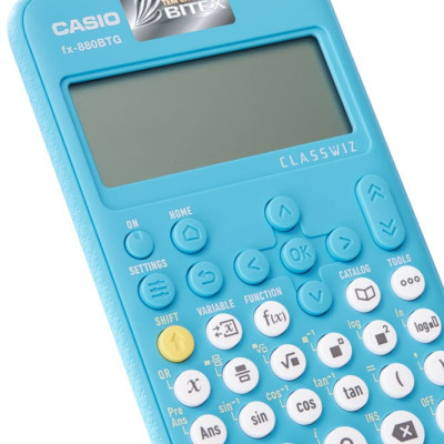 Máy Tính Casio FX 880 BTG - Màu Xanh