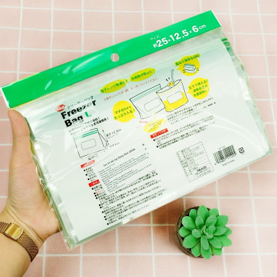 Combo 02 Set túi Zip bảo quản thực phẩm - Nội địa Nhật Bản