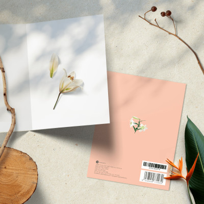 Thiệp mừng phụ nữ 8/3, 20/10, SDstationery Sắc Sảo Thông Minh, cô gái Bắc bộ, chữ nhật 14 x 10,8 cm