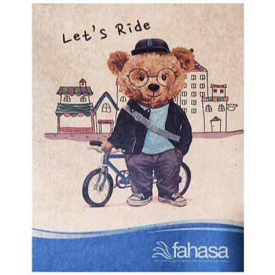 Combo 10 Tập Học Sinh 100 Trang ĐL 100g/m2 - FAHASA - Cute Bears + 1 Bao Tập