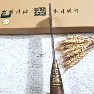 DAO BẾP - DAO THÁI HOA VĂN CAO CẤP MÃ A1 DT151 NT topcomshop vn