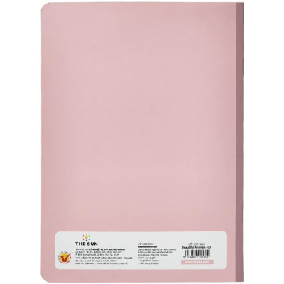 Tập Học Sinh Beautiful Animal - Miền Bắc - Kẻ Ngang Có Chấm - 80 Trang 70gsm - Fahasa 03