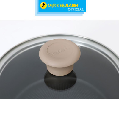 Quánh nhôm chống dính nắp kính 18 cm Tefal So Matcha G1792395 - Hàng Chính Hãng