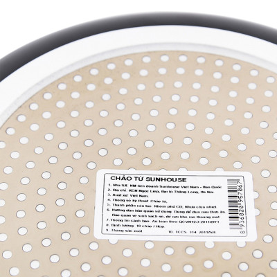 Chảo Từ Sunhouse Magnetic Pan SHM 30