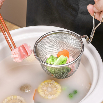 Vợt nhúng/ Rây lọc thực phẩm inox Echo Misokoshi - Hàng nội địa Nhật Bản |#Mẫu Mới| |#Dụng cụ nhà bếp đa năng|