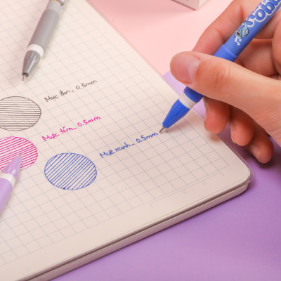 Combo 5/10/20 Bút gel Thiên Long Happy Obby GEL-056