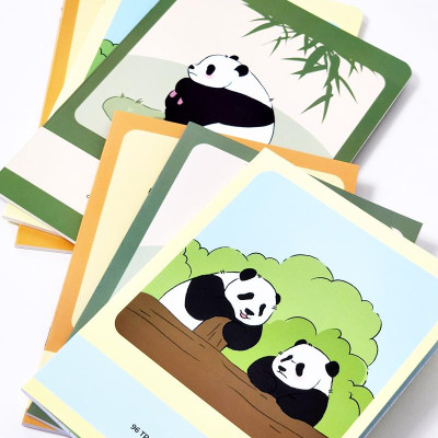 Tập Học Sinh Fluffy Panda - Miền Nam - 4 Ô Ly - 96 Trang 80gsm - The Sun 03