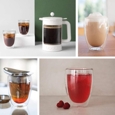 Bộ 2 cốc thủy tinh 2 lớp Bodum Pavina dung tích 450ml 4560-10