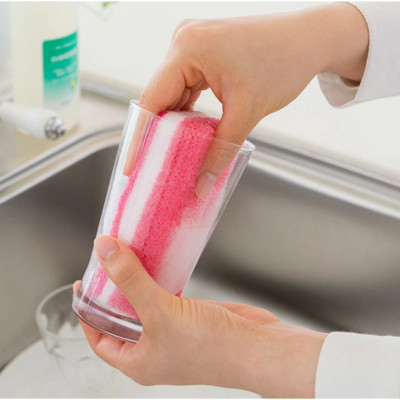 Combo 02 Mút rửa chén bát, xoong chảo chuyên dụng dùng cho nhà bếp Ohe Hyper Bio hàng nội địa Nhật Bản (Made in Japan)