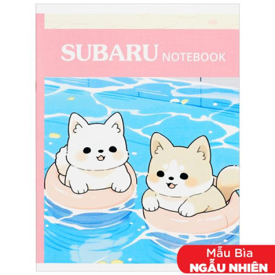 Tập Học Sinh Subaru - Chủ Đề Thú Cưng - 4 Ly Ngang - 96 Trang 60gsm - Vĩnh Thịnh A065-V1 (Mẫu Bìa Giao Ngẫu Nhiên)