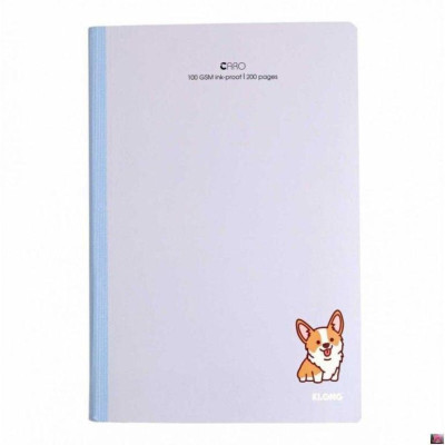 Vở may dán gáy Caro B5 -200 trang; MS: 836 