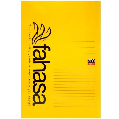 Combo 5 Tập Sinh Viên 4 Ly Ngang 200 Trang ĐL 70g/m2 - FAHASA (Mẫu Màu Giao Ngẫu Nhiên)