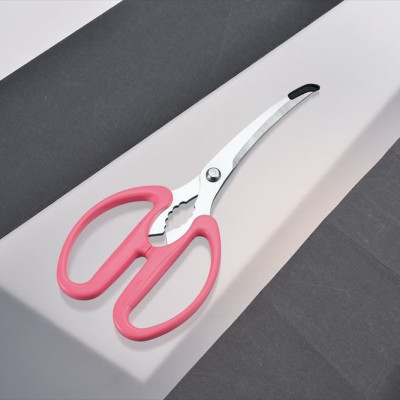 [CHÍNH HÃNG] Kéo nhà bếp đầu cong siêu sắc bén Shimomura Yaki Party - Hàng nội địa Nhật Bản | Made in Japan