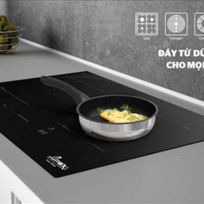 CHẢO CẠN INOX 5 ĐÁY Đáy từ SUNHOUSE IN20M4