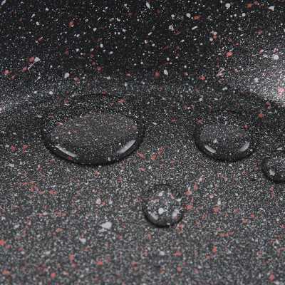 Chảo nhôm chống dính vân đá đáy từ 20 cm Kangaroo KG661XS - Hàng chính hãng