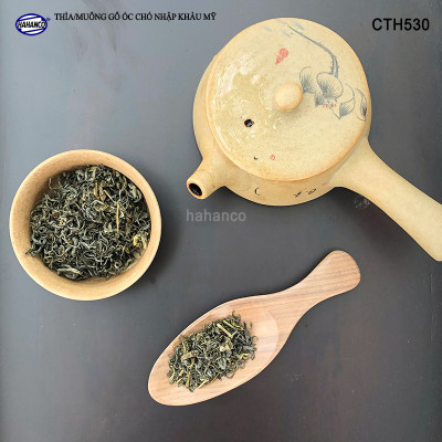 Thìa/Muỗng xúc trà gỗ Óc Chó - Trong văn hóa trà đạo Nhật Bản (Đủ kiểu dáng) Dùng xúc cafe, xúc gia vị, ăn uống sạch, decor trang trí