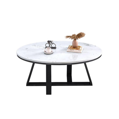 Bàn trà Romano mặt tròn IBIE nhiều tùy chọn