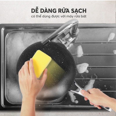 Chảo chống dính Full induction Elmich Hera EL8243 size 28cm