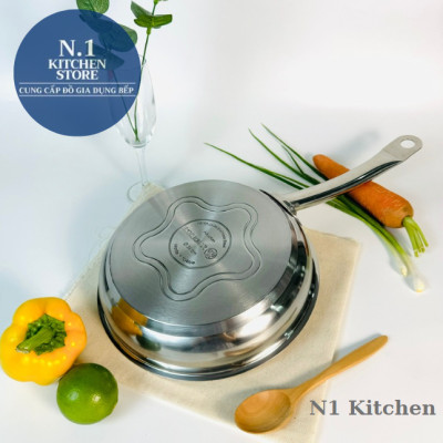 Chảo inox cao cấp Korkmaz Proline 24cm - A1153 - Hàng chính hãng