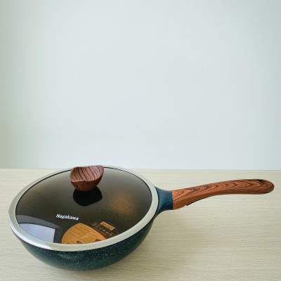 Chảo chống dính đáy từ Nagakawa NAG2854 - Hàng chính hãng