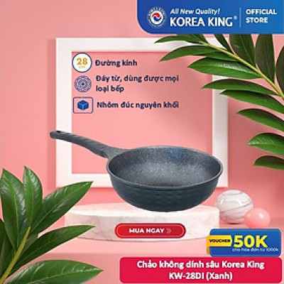 Chảo sâu Diamond Korea King size 28cm KW-28DI