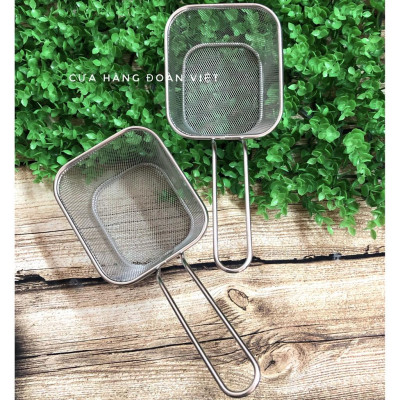 Rổ Lưới Chiên Loại 1 - Inox Dày Không Rỉ. Chuyên phục vụ Sp Gia dụng, Khuôn làm bánh, Dụng cụ học Sinh, Nhà hàng, Quán ă