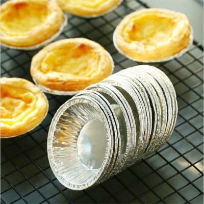 Sét 250 đế cốc chén giấy bạc lót khuôn nướng bánh , hàu  Tart trứng , bát đựng gia vị , nước chấm tiện lợi , khả năng chịu nhiệt cao