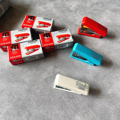 DỤNG CỤ BẤM KIM SỐ 10 - SX tại Ấn Độ - Nhựa dày, thép không gỉ. Văn phòng phẩm, dụng cụ học sinh. Chuyên phục vụ Sp Gia