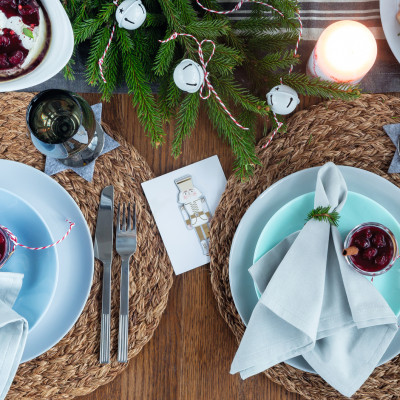 Đĩa Thủy Tinh Luminarc Diwali Light Blue 27cm kháng vỡ, chịu nhiệt - 1 đĩa - P2015