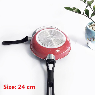 Chảo Easy Seoulcook 24 cm đáy từ chống dính vân đá cao cấp Hàn Quốc, dùng được tất cả các loại bếp / Induction