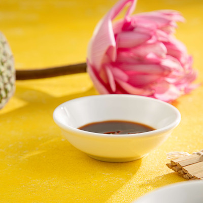 Combo 10 đĩa hến đựng gia vị sứ Long Phương