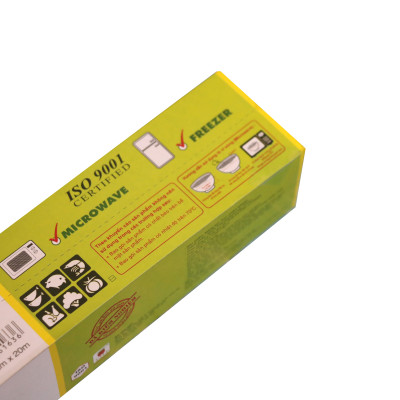 Màng bọc thực phẩm Ringo PVC, dùng được trong tủ lạnh, lò vi sóng, có lưỡi cắt tiện lợi, nhiều kích cỡ