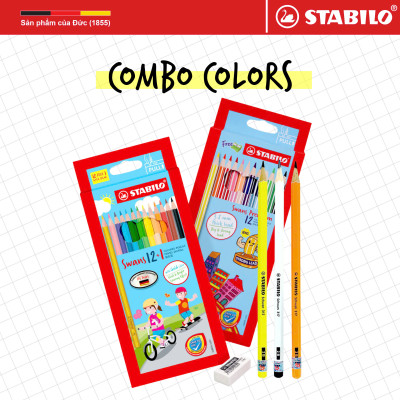 [GIÁ SỐC 99K] Combo COLORS 6 món sản phẩm STABILO