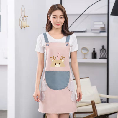 Tạp dề nấu ăn ,  họa tiết cao cấp  có khăn lau tay bên hông ,chống thấm nước cao cấp tiện lợi cho chị em 