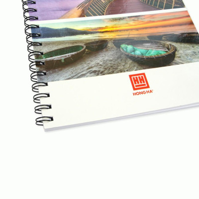 Sổ lò xo A4 200 trang Landscape Hồng Hà (4145)