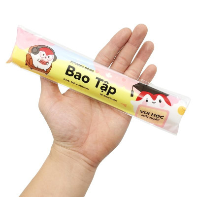 Combo 10 Tập Học Sinh 100 Trang ĐL 100g/m2 - FAHASA - Cute Bears + 1 Bao Tập