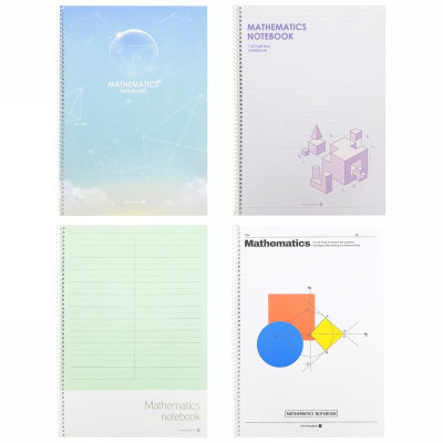 Sổ Lò Xo Toán Học - Morning Glory 10233-87195 - Màu Tím